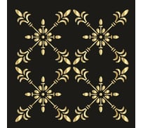 Пластиковый трафарет Luxart Template Квадрат Поле, 50х50 см, толщина 1,5-2 мм. TR66P5050