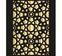 Пластиковый трафарет Luxart Template Геометрия 1 , 60х40 см, толщина 1,5-2 мм TR24P6040