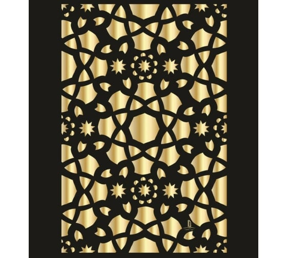 Пластиковый трафарет Luxart Template Геометрия 1 , 60х40 см, толщина 1,5-2 мм TR24P6040