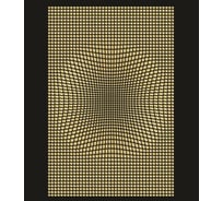 Пластиковый трафарет Luxart Template Иллюзия вогнутая, 60х40 см, толщина 1,5-2 мм TR23P6040