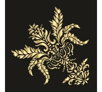 Пластиковый трафарет Luxart Template Дамаск 9 , 30х30 см, толщина 1,5-2 мм TR09P3030