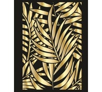 Пластиковый трафарет Luxart Template Листья 1, 60х40 см, толщина 1,5-2 мм TR25P6040