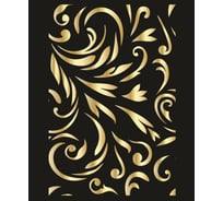Пластиковый трафарет Luxart Template Вензель 1, 60х40 см, толщина 1,5-2 мм TR28P6040