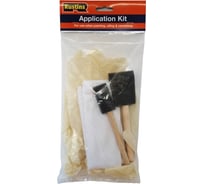 Набор для нанесения Application Kit 2 кисти, 2 ткани, 6 перчаток Rustins 1722