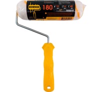 Валик с ручкой Korvus полиэстер, 10/180/40мм, желт.нить, D6мм ЛА-00003640