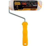 Валик с ручкой Korvus полиакрил, 12/180/40мм, желт.нить, D6мм ЛА-00003682