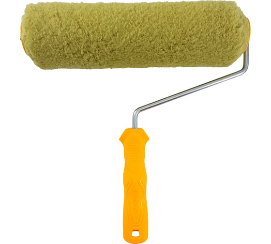 Валик с ручкой Korvus полиэстер 16/250/40мм, фасад, D6мм, ЛА-00003649