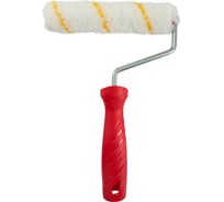 Мини-валик с ручкой Toolberg Классик-Стандарт, интерьер, полиакрил 12/150/15мм, D6мм, желт.нить ЛА-00004667