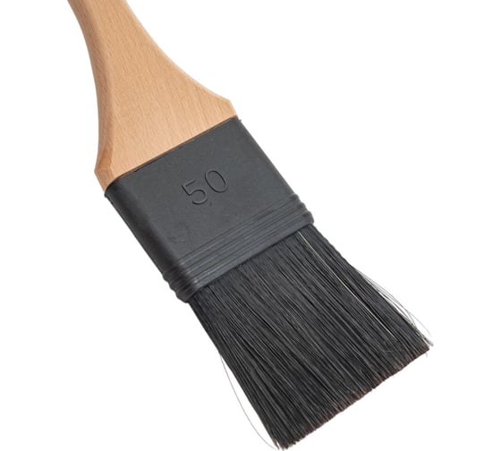 Угловая кисть HARDY SELECT серия 78, 50x11 мм, черное синтетическое волокно 0221-785050