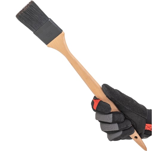 Угловая кисть HARDY SELECT серия 78, 50x11 мм, черное синтетическое волокно 0221-785050