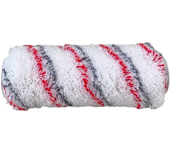 Ролик ACCURATE Водные краски Полиамид красно-серый 180мм ворс 18мм d42мм для бюгеля 8мм 18042300