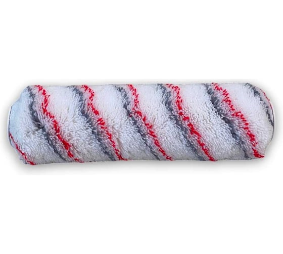 Ролик ACCURATE Водные краски Полиамид красно-серый 250мм ворс 18мм d42мм для бюгеля 8мм 25042300