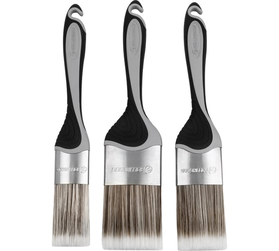 Набор кистей Rollingdog OT1000 37/50/62мм, 3шт, синтетика, серия Professional 10545