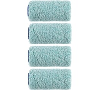 Валик Tulips Tools Tulips decor Microfiber, микрофибра, 100 мм, ворс 9 мм, набор 4 шт NP10-140