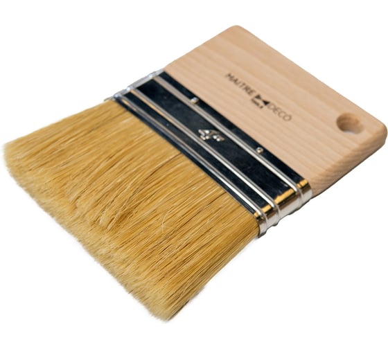 Кисть испанская MAITRE DECO TOOLS 100 мм, смешанная щетина MD IN00013