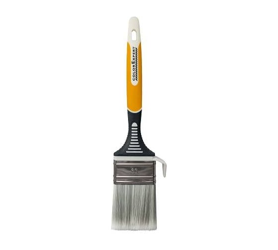 Кисть для лаков и эмалей COLOR EXPERT 81516002 PBT синт.щет,3К жёлт. ручка (60мм х 17мм) 81516099