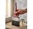 Кисть плоская для водных красок АКОР 100х12 мм, прорезиненная ручка, Профи 163 10 012 3