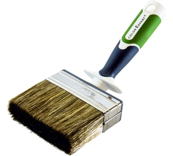 Макловица COLOR EXPERT 83161102 д/лазурей и антис.,смеш щет,3К зел. ручка (100мм х 30мм) 83161199