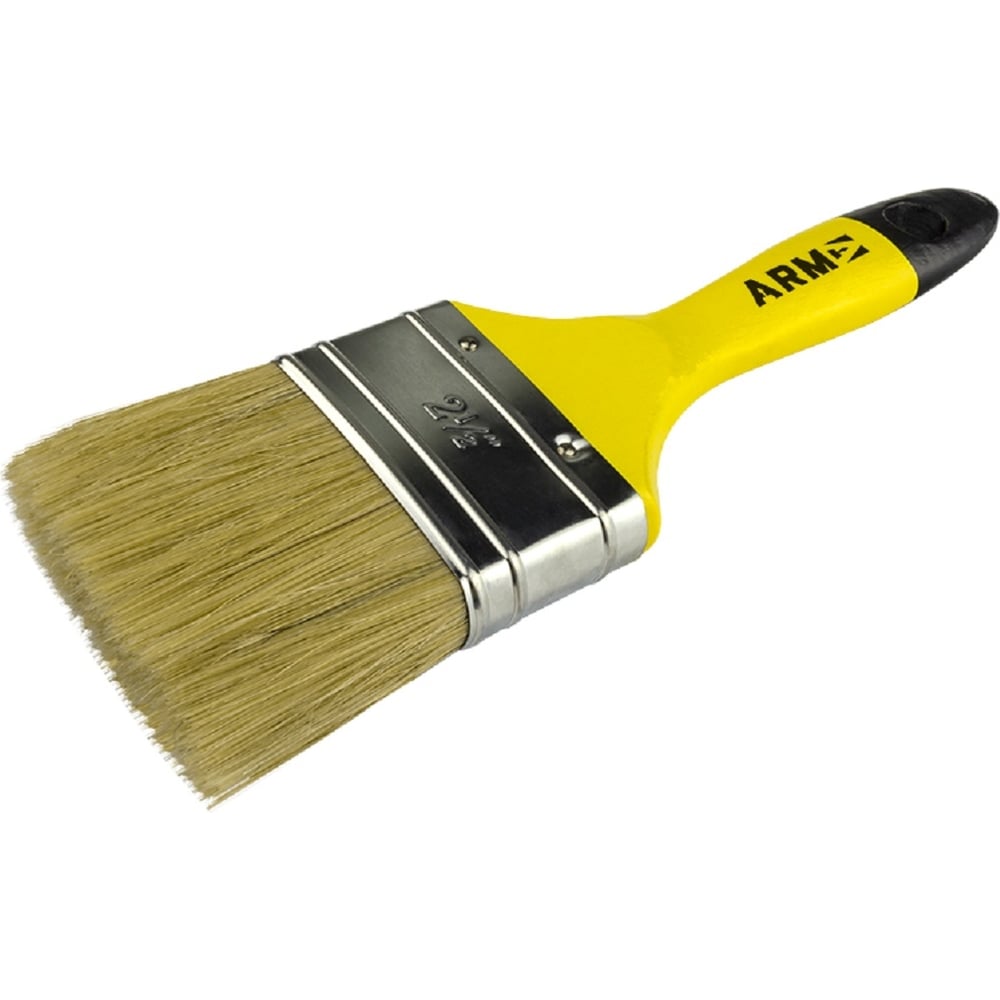 Флейцевая кисть ПКБ АРМА КФ-50 Мастер, из натуральной щетины 50x12 ...