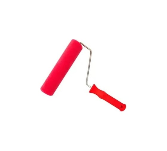 Валик STMDECOR микрофибра, в сборе с ручкой,  цвет фуксия 90624AC