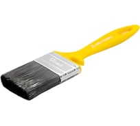 Флейцевая кисть DeltaRoll смешанная черная щетина, 50x12 мм, 13150