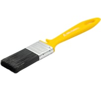 Флейцевая кисть DeltaRoll смешанная черная щетина, 35x10 мм, 13135