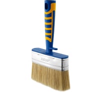 Кисть-ракля универсальная Акор, толщина 25 мм, ширина 120 мм, двухкомпонентная ручка, Профи 160 25 120