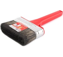 Флейцевая кисть для краски АКОР 120 мм, толщина 25 мм смешанная щетина 4607044333420