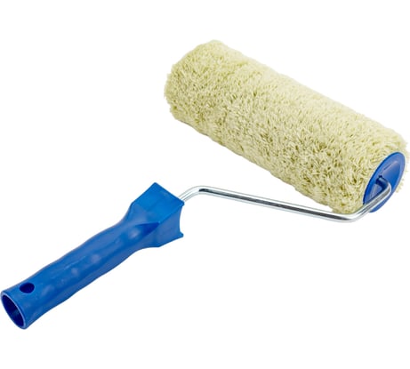 Валик Управдом полиакрил, зеленый, 240x58 мм, с ручкой, бюгель 8 мм 022272 4100003171