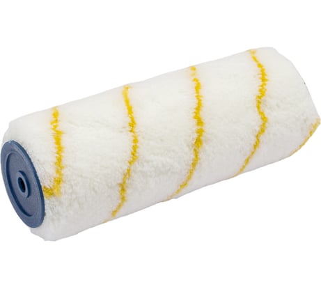 Валик Управдом полиамид, белый с желтой полосой, 180x48 мм, сменный 4100003188