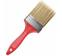 Плоская кисть Управдом "Varnish Aqua" 63 мм, искусственная щетина, пластиковая ручка 4100000573