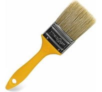 Плоская кисть Управдом "Varnish" 63 мм, натуральная щетина, пластиковая ручка 4100000558