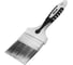 Кисть DECOR Black White PREMIUM универсальная, 100x15мм, серебристая щетина, 2К ручка 860-100 11607154 1
