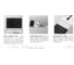 Кисть DECOR Black White для грунта 25x15мм, черная щетина, 2К ручка 840-025 11607148 2