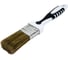 Кисть DECOR Black White для лака 35x15мм, темная щетина, 2К ручка 830-035 11607887 2