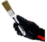 Кисть DECOR Black White для лака 35x15мм, темная щетина, 2К ручка 830-035 11607887 5