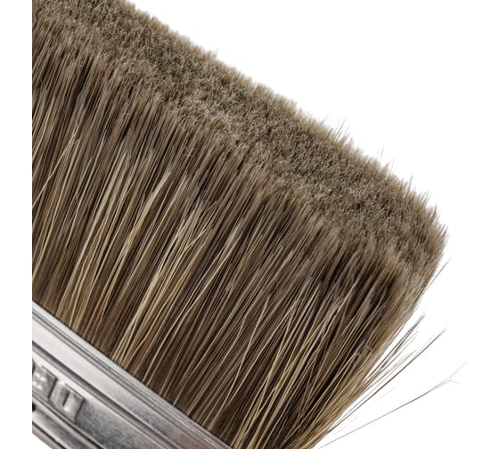 Кисть DECOR Black White для лака 120x15мм, темная щетина, 2К ручка 830-120 11607149