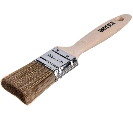 Плоская кисть GROSSMEISTER PRO, смешанная щетина, 40 мм 001202040