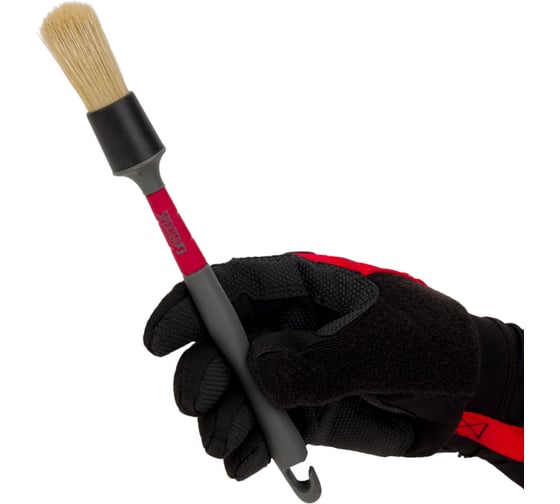 Круглая кисть KRAFTOOL ERGO, 25мм 1-01029-25
