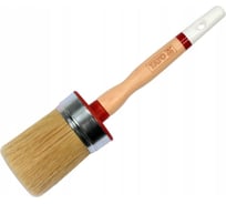 Малярная круглая кисть YATO 60мм, деревянная ручка YT-54583