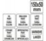 Кисть-макловица YATO 150x50мм, деревянная ручка YT-54642 3