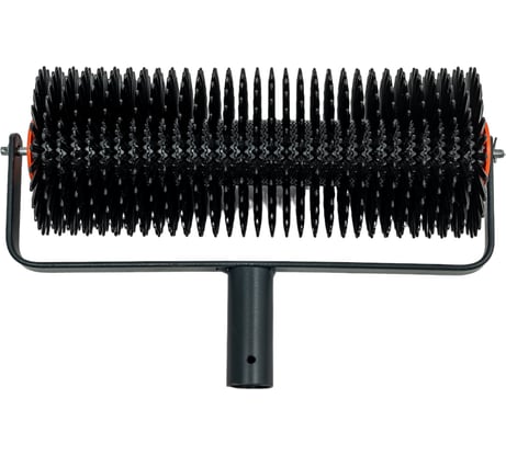 Игольчатый валик для наливных полов Спец ширина ролика 300 мм, скоба под черенок, высота иглы 28 мм 3496