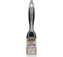Плоская малярная кисть Rollingdog BT1000 40 мм, прямой срез, щетина 100% синтетическая нить, средняя жесткость 10346