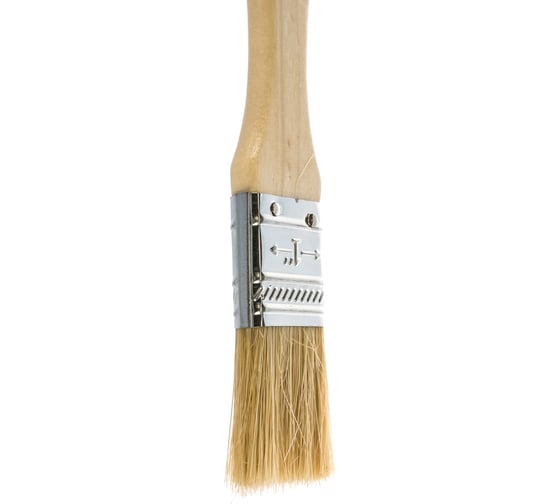 Плоская кисть Slimline 1 SPARTA натуральная щетина, деревянная ручка// 824205