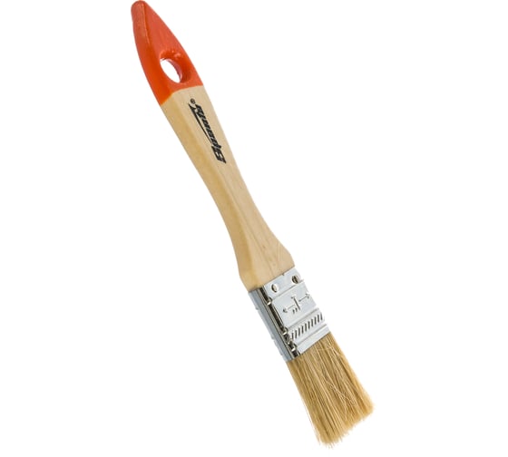 Плоская кисть Slimline 1 SPARTA натуральная щетина, деревянная ручка// 824205
