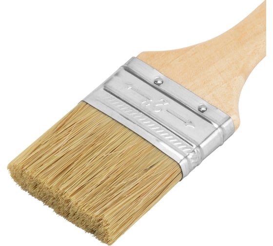 Плоская кисть Slimline 2 SPARTA натуральная щетина, деревянная ручка 824305