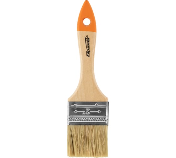Плоская кисть Slimline 2 SPARTA натуральная щетина, деревянная ручка 824305