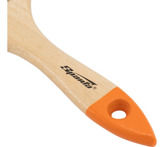 Плоская кисть Slimline 2 SPARTA натуральная щетина, деревянная ручка 824305