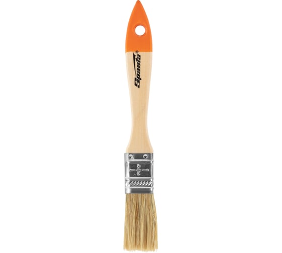 Плоская кисть Slimline 3/4 SPARTA натуральная щетина, деревянная ручка 824155