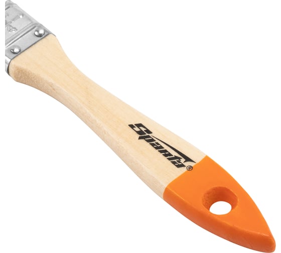 Плоская кисть Slimline 3/4 SPARTA натуральная щетина, деревянная ручка 824155